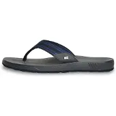 Tommy Hilfiger Flag Webbing Strap Contoured Flip Flops