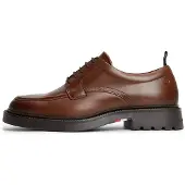 Tommy Hilfiger Leather Debossed Flag Derby Shoes
