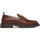 Tommy Hilfiger Leather Textured Penny Loafers