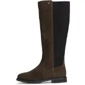 Tommy Hilfiger Enamel Flag Suede High Chelsea Boots