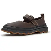 Camper för kvinnor. K201841-006 Loafers i skinn Brutus+ beige (37), Hud, Karta, Ingen, Casual