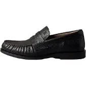 Calvin Klein Theo Leather Pleated Penny Loafers