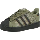 Adidas Originals Sneaker 'SUPERSTAR' khaki / svart