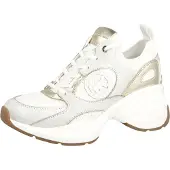 Michael Kors Låg sneaker 'ZUMA' guld / ljusgrå / vit