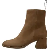 Camper för kvinnor. K400798-008 Kora bruna skinnboots (37), Hud, 5 till 8 cm, Ingen, Klassisk