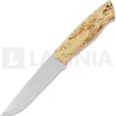 Brisa Trapper 115 kniv, Elmax Scandi, curly birch, firesteel