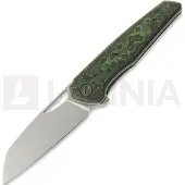 R&H Knives Tasca 2 Gen2 Wharncliffe - Beadblast - FatCarbon, grön