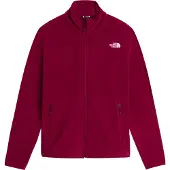 The North Face - Fleece dam - W Glacier Fleece Jacket Burgundy Crush för Unisex - Storlek M - Bordeaux
