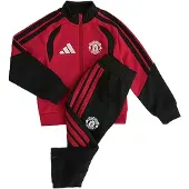 Adidas Manchester United Träningsoverall - Röd/Svart - , storlek 104cm