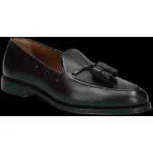 Ralph Lauren för män. 811967540002 Maestra lädermockasiner svart (46), Hud, Karta, Ingen, Casual