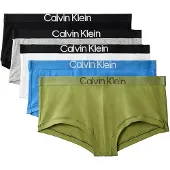 Calvin Klein 5 Pack Boy Shorts Extra Soft Cotton Stretch