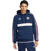 Adidas Sweatshirt 'FC Bayern München' marinblå / röd / vit