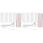 Semoic 8X CMYK LED-Bakgrundsbelysningskort PLA Basic CMYK Litofanpaket 3D-Utskrift Litofanfoto-LED-Kit LED-Ljuspanel