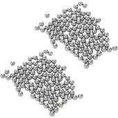 Exogio Bike Wheel Bearing Steel Balls Replacement 5mm Diameter 200 Pcs