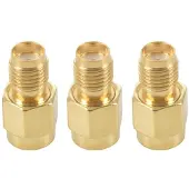 Torribaly 6PCS RF Coaxial Coax Adapter SMA Female to RP-SMA Male