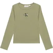 Calvin Klein Jeans Kids Long Sleeve Logo T-Shirt