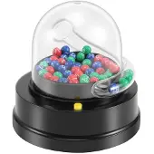 Semoic Elektrisk Lucky Lottery Leksaksnummerplockmaskin Minilotterispel Shake Lucky Underhållning Brädspel Festspel