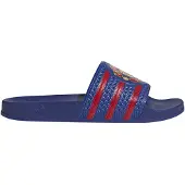 Adidas Manchester United Badtofflor Trefoil - Royal Blå/Röd - , storlek 47