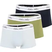 Calvin Klein 3 Pack Low Rise Trunks Icon Cotton