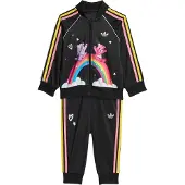 Adidas Originals Träningsoverall 'SST' blå / gul / syrén / svart