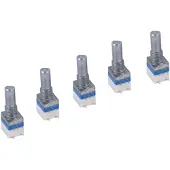 Torribaly 5 StröMknappsvolymbrytare Byte för BF-888S UV-5R UV-82 Walkie Talkie