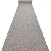 Rugsx Löpare SISAL SION, Melange Platt vävd grå 100cm 100x1250 cm