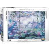 Eurographics Waterlilies av Claude Monet 1000 Piece Puzzle