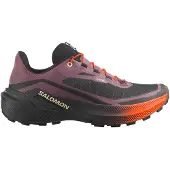 Salomon - Trailskor - Genesis 2 W Huckleberry/Black för Unisex - Storlek 39 1/3 - Lila