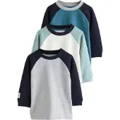 Next T-shirt blå / ljusgrå / mint / vit