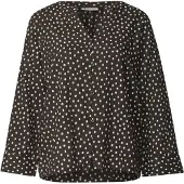 Street One Blus svart / vit