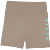 Puma HYROX Essential 5" Short Tights Brown Blue Women's, Size L