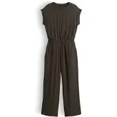 Opus Jumpsuit 'Mylea' mörkgrön