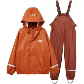 Helly Hansen Bergen 2.0 PU, Regnset, Barn, Brun
