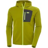 Helly Hansen Versalite Hooded, Fleecejacka, Herr, Grön