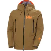 Helly Hansen - Skidjackor - Sogn Shell 2.0 Jacket Sepia för Unisex - Storlek L - Brun