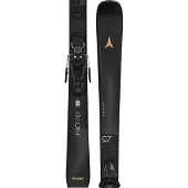 Atomic Cloud C7 Black+m 10 Gw Alpint Skidpaket För Damer