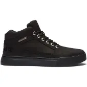 Timberland för män. TB0A6GD3W051 Maple Grove-skor i läder, svarta (37 W), Karta, Nobuck, Nyckelband, Casual