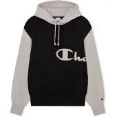 Champion Sweatshirt ljusgrå / svart