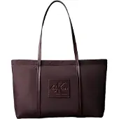Calvin Klein Embossed Monologo Tote Bag