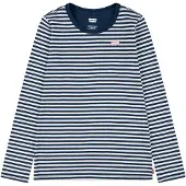 Levi's Kids T-shirt marinblå / vit