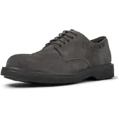 Camper för män. K100998-010 Snörskor i skinn Norman flerfärgad (45), Hud, Karta, Nyckelband, Casual, Grå