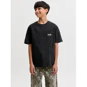 Jack & Jones Junior T-shirt 'JJEColton' svart