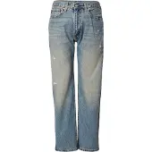 Levi's Jeans '555 Relaxed Straight' blå denim