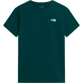 The North Face - T-shirts - M Evolution Simple Dome Regular Short Sleeve Pacific Teal för UnisexBomull - Storlek M - Grön