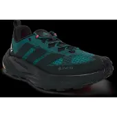 Adidas - Vandringsskor herr - Terrex Free Hiker 3 Low GTX Collegiate Green för Unisex - Storlek 9 UK - Grön