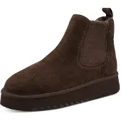 Tamaris Chelsea boots mörkbrun / brunmelerad