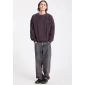Volcom - Sweatshirts - Too Kool Lse Crew Raisin för Unisex - Storlek L - Lila