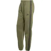 Adidas Essentials 3 Stripes Fleece Tapered Cuffed Joggers