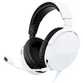 HyperX Cloud Stinger 3 gamingheadset för PlayStation, Kabel, 275 g, Headset, Vit