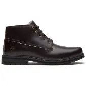 Timberland för män. TB0A5SRXW011 Stormbucks bruna Chukka-kängor i läder (41.5), Hud, Karta, Nyckelband, Casual